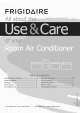 FRIGIDAIRE LRA057XT716 Use & Care Manual