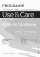 FRIGIDAIRE FRA065AT70 Use & Care Manual