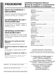 FEDDERS 23-23-0389N-002 Installation & Operation Manual
