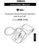 Omron IntelliSense HEM-712C Instruction Manual