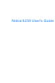 Nokia 6230 User Manual