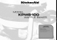KitchenAid Pro Line KPWB100 Use & Care Manual