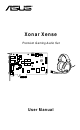 Asus XONAR - Sound Card - 192 kHz User Manual