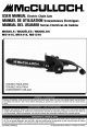 McCulloch MS1210 User Manual