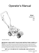 MTD 551 Operator's Manual