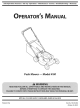 MTD 11A-41MB000 Operator's Manual
