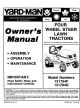 Yard-Man 131784G Owner's Manual