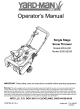 Yard-Man 295 Operator's Manual