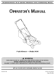 MTD 11A-41MY229 Operator's Manual