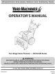 Yard Machines 500 Series Operator's Manual