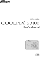Nikon COOLPIX S3100 User Manual