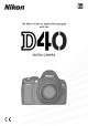 Nikon D40 Guide User Manual