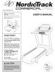 NordicTrack Commercial 1750 User Manual