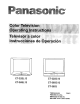 Panasonic CT-3653 Manual