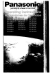 Panasonic CT-13R40A Manual