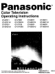 Panasonic CT-27D11E Operating Instructions Manual