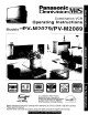 Panasonic Omnivision PV-M2089 Operating Instructions Manual