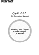 Pentax OPTIO 33L Connection Manual