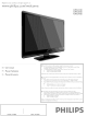 Philips 32PFL3514D User Manual