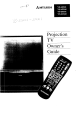 MITSUBISHI VS-45501 Owner's Manual