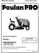 Poulan Pro PK20H42YT Operator's Manual