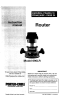 Porter-Cable 690LR Instruction Manual