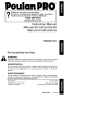 Poulan Pro SM4218 AV Instruction Manual