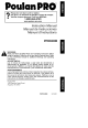 Poulan Pro PPB3000B Instruction Manual