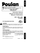 Poulan Pro 2250 LE Series Instruction Manual