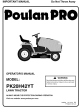 Poulan Pro PK20H42YT Operator's Manual