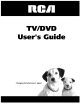 RCA 24F501TDV User Manual