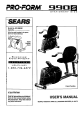 ProForm 990 S User Manual