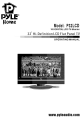 Pyle P32LCD Operating Manual