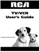 RCA T20TF667 User Manual