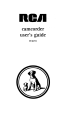 RCA CC6291 User Manual