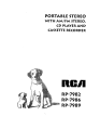 RCA RP-7986 User Manual
