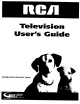 RCA F27442 User Manual