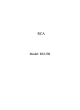 RCA RS1290 Manual