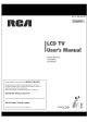 RCA 22LA45RQ User Manual