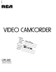 RCA CPR 250 Owner's Manual