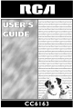 RCA CC6163 User Manual