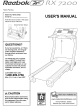 REEBOK RX 7200 User Manual