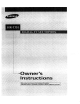 SAMSUNG SIR-T351 Owner's Instructions Manual