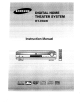 SAMSUNG HT-DB600 Instruction Manual