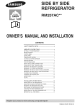SAMSUNG RM257ACRS/XAA-0000 Owner's Manual And Installation