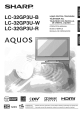 SHARP Aquos LC-32GP3U-B Operation Manual