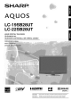 SHARP AQUOS LC-22SB28UT Operation Manual