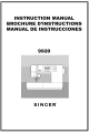 SINGER 9920 Instruction Manual