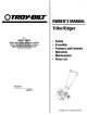 Troy-Bilt 12235 Owner's Manual