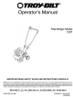 Troy-Bilt 128T Operator's Manual